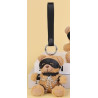 BDSMaster Ours Peluche Porte-Clés Beari Chain Noir